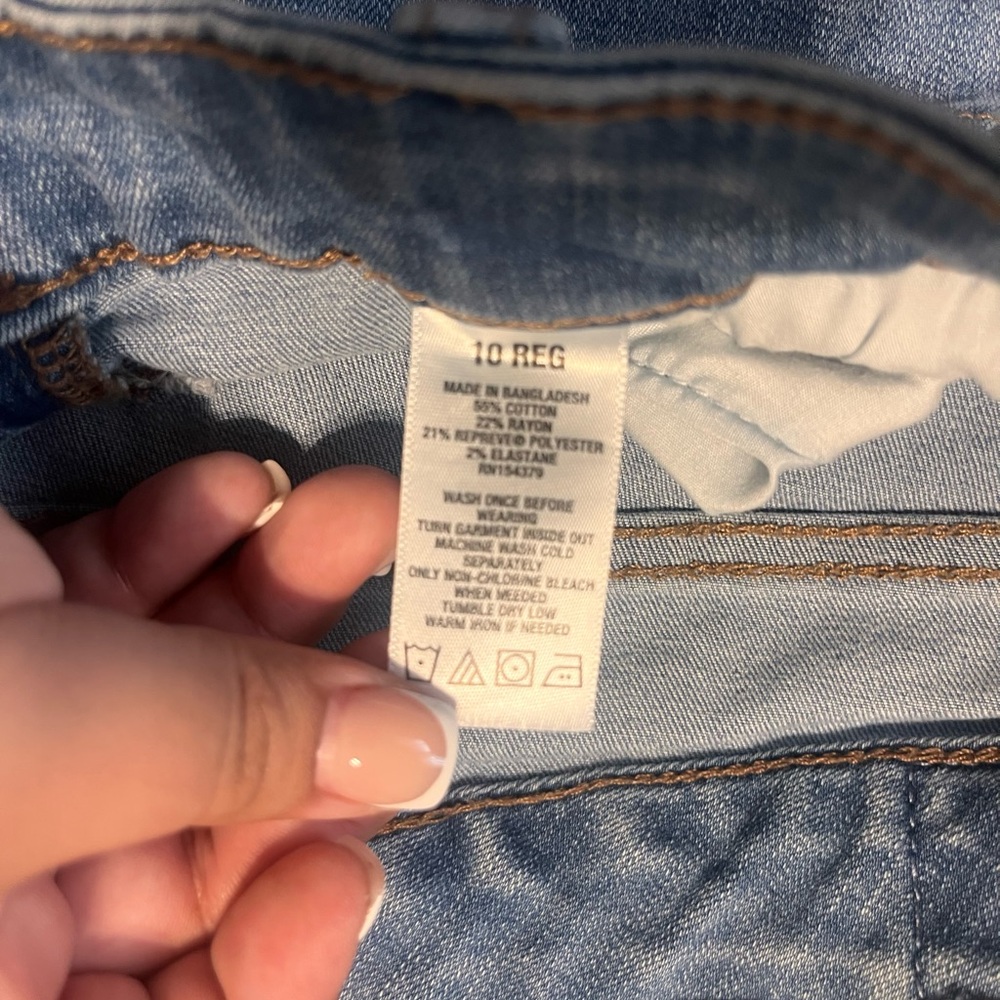 Aeropostale Low Rise Jegging Jeans Size 10 Regular - Picture 3 of 3